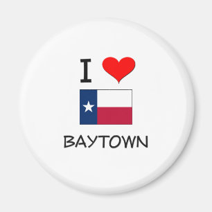 Aimant J'aime Baytown le Texas