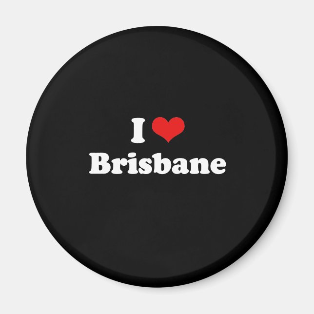 AIMANT J'AIME BRISBANE (Devant)