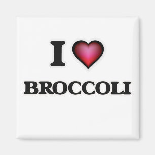 Aimant J'aime Brocoli