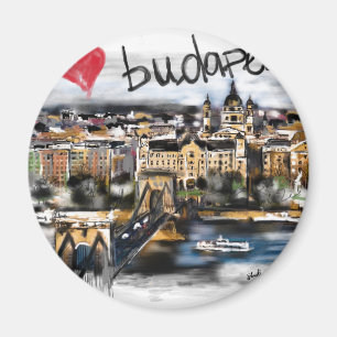 Aimant J'aime Budapest
