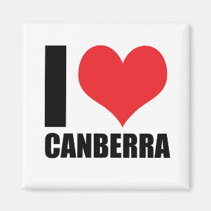 Aimant J'aime Canberra