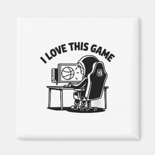 Aimant J'Aime Ce Jeu