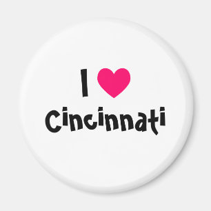 Aimant J'aime Cincinnati