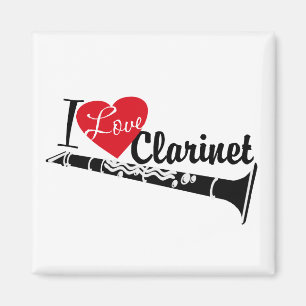 Aimant J'Aime Clarinet