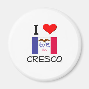 Aimant J'aime CRESCO Iowa