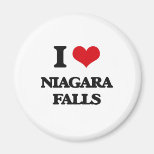 Aimant J'aime des chutes du Niagara