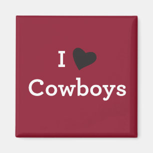 Aimant J'aime des cowboys