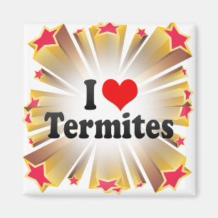 Aimant J'aime des termites