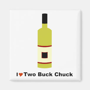 Aimant J'Aime Deux Buck Chuck