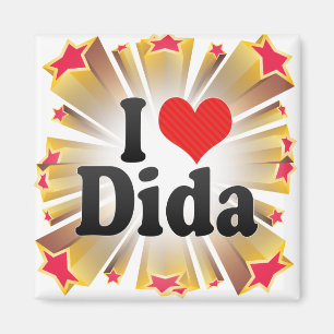 Aimant J'aime Dida