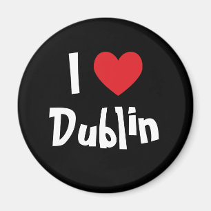 Aimant J'aime Dublin