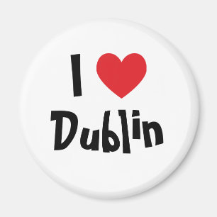 Aimant J'aime Dublin