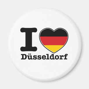 Aimant J'aime Dusseldorf