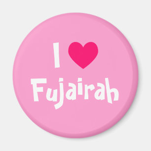 Aimant J'aime Fujairah