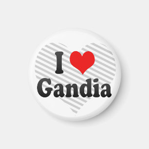 Aimant J'aime Gandie, Espagne