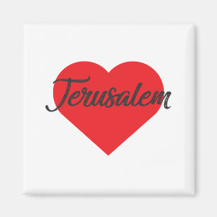 Aimant J'aime Jérusalem