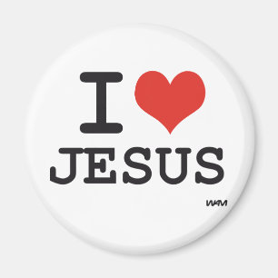 Aimant J'aime Jésus