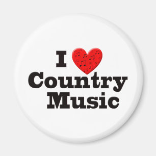 Aimant J'aime la musique country