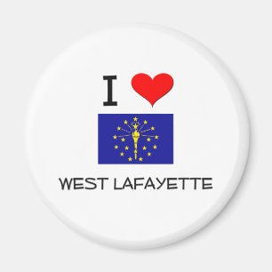 Aimant J'aime LAFAYETTE OCCIDENTAL Indiana