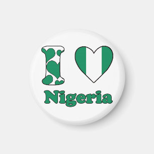 Aimant J'aime l'aimant du Nigeria