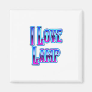 Aimant J'aime Lampe