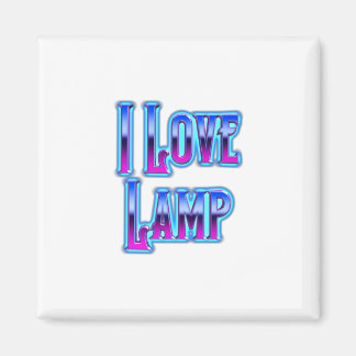 Aimant J'aime Lampe