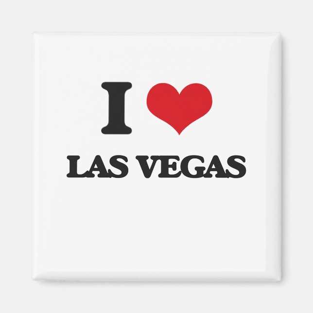 Aimant J'aime Las Vegas (Devant)