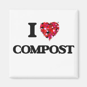 Aimant J'aime le compost
