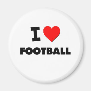 Aimant J'aime le football