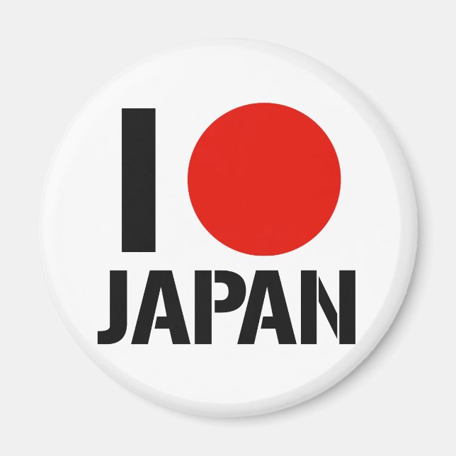 AIMANT J'AIME LE JAPON (Devant)