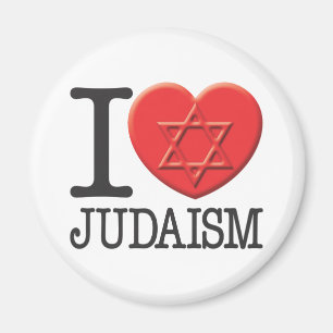 Aimant J'aime le judaïsme