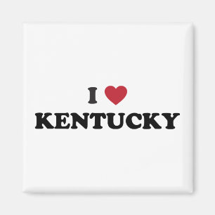 Aimant J'aime le Kentucky
