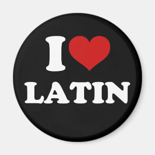 Aimant J'aime le latin