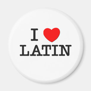 Aimant J'aime le LATIN