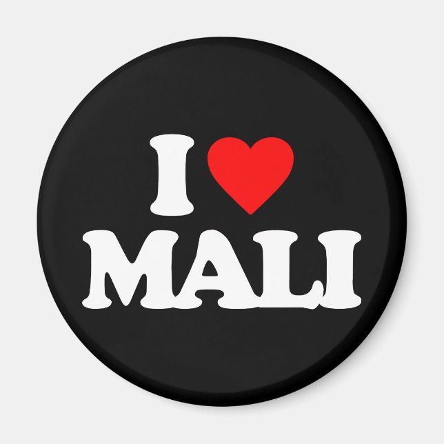 AIMANT J'AIME LE MALI (Devant)