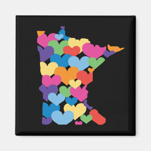 Aimant J'aime le Minnesota