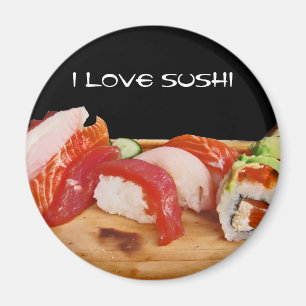 Aimant J'Aime Le Sushi