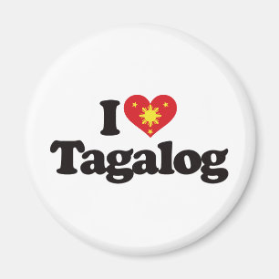 Aimant J'aime le Tagalog