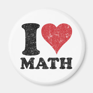 Aimant J'aime les maths