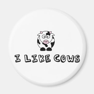 Aimant J'Aime Les Vaches