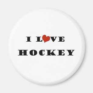 Aimant J'aime l'hockey
