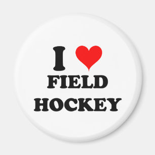Aimant J'aime l'hockey de champ
