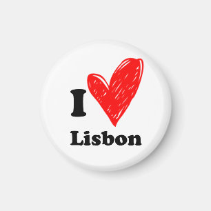 Aimant J'aime Lisbonne