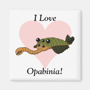 Aimant J'Aime L'Opabinia !
