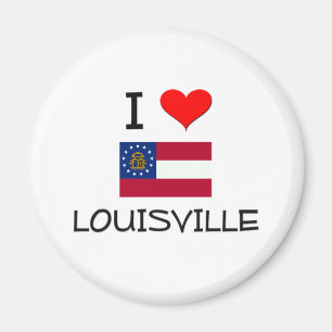 Aimant J'aime LOUISVILLE la Géorgie