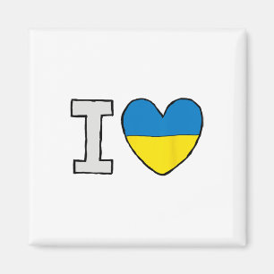 Aimant J'aime l'Ukraine