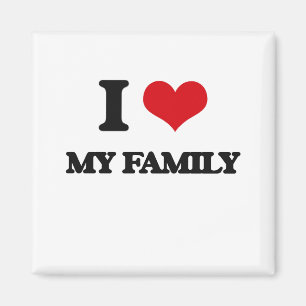 Aimant J'aime ma famille