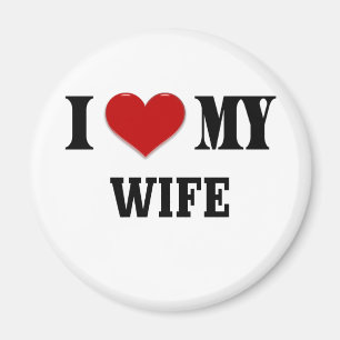 Aimant J'aime ma femme