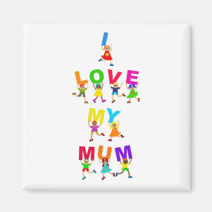 Aimant J'aime ma maman