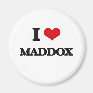 Aimant J'aime Maddox